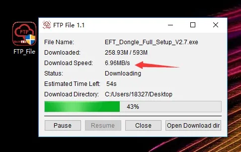 FTP续费激活 3