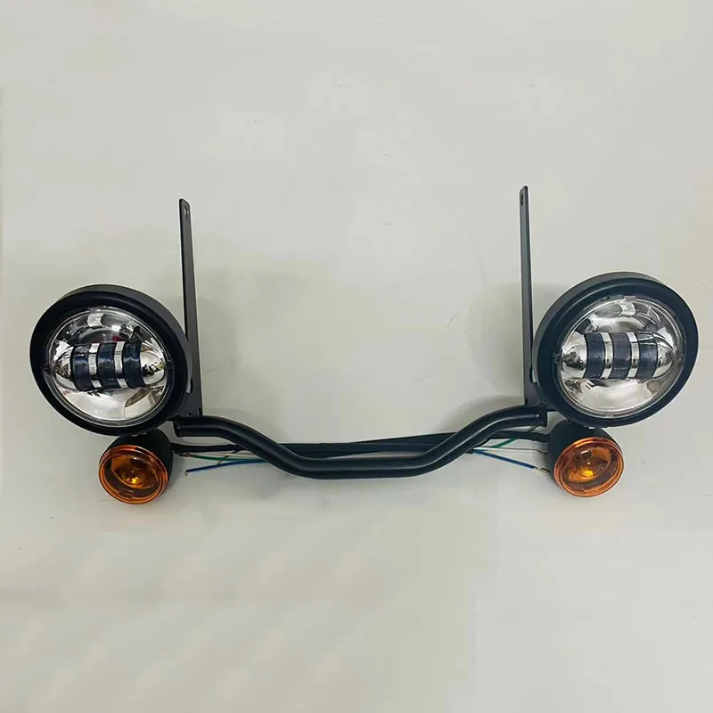 Fendinebbia Per Moto Per Harley Fat Boy Classic Deluxe 2000-2017 Fendinebbia Lampada Ausiliaria