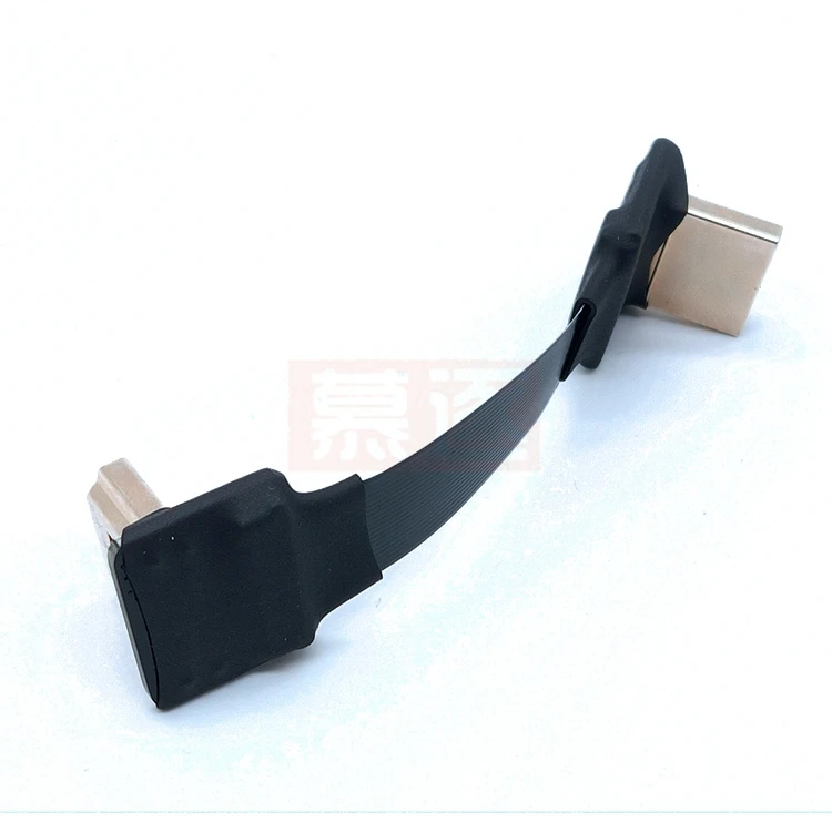 Adaptador Compatível hd Fpv Adaptador de 90 Graus 5cm Manga de Silicone para Proteger a Fita Fpc Cabo Hdtv Plugue de 20 Pinos - Imagem 6