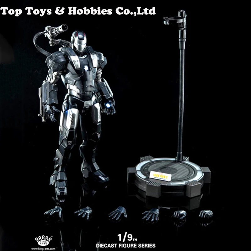 

High Quality King Arts KA DFS064 1/9 War machine 1.0 MARK 1 MK1 Iron Man MK6 Diecast Figure Model with original box