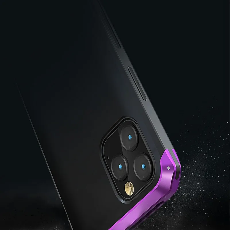 Роскошный Гибридный Металлический Чехол 3 в 1 для телефона iPhone XS Max XR