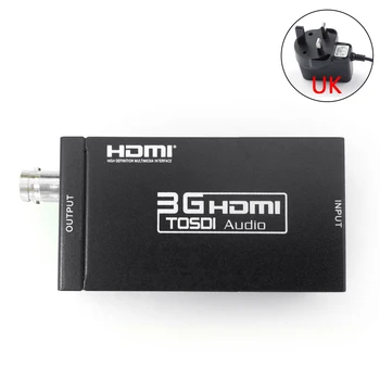 

Extender Durable Adapter Easy Operation Full HD Accessories Power 1080P Converter Video Audio Mini 3G SDI HDMI Coaxial Cable