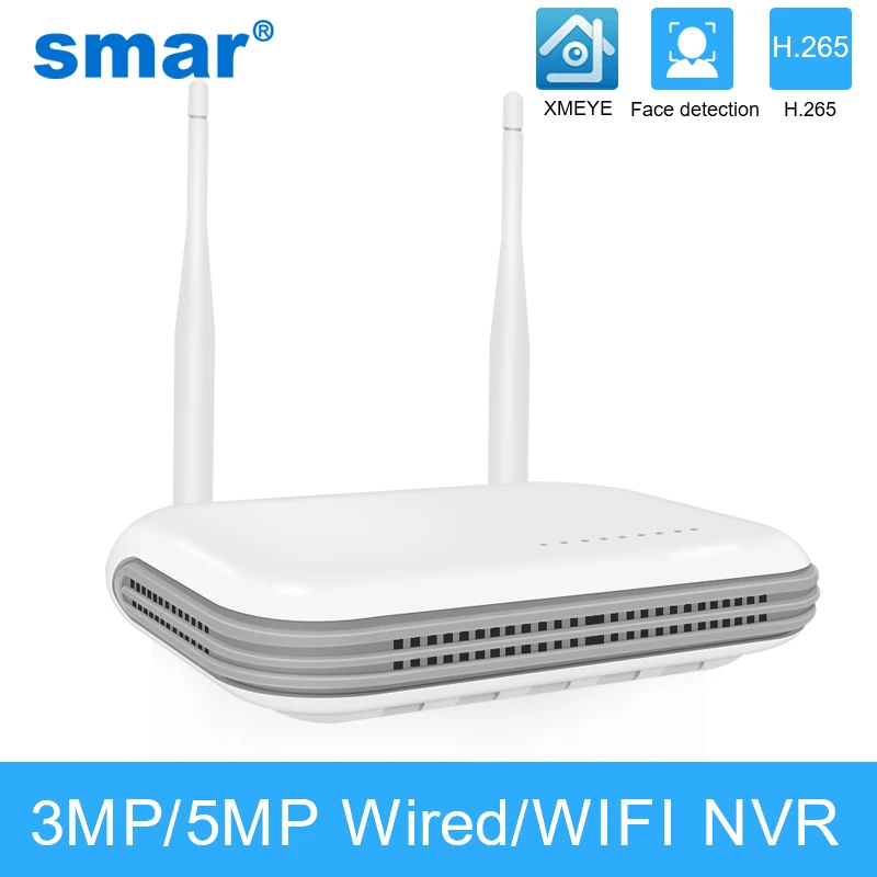 Hiseeu No HDD 12Inch LCD Wireless WiFi NVR 10 Channels Network Video Recorder 1080p3mp5mp Motion Detection Zones Builtin