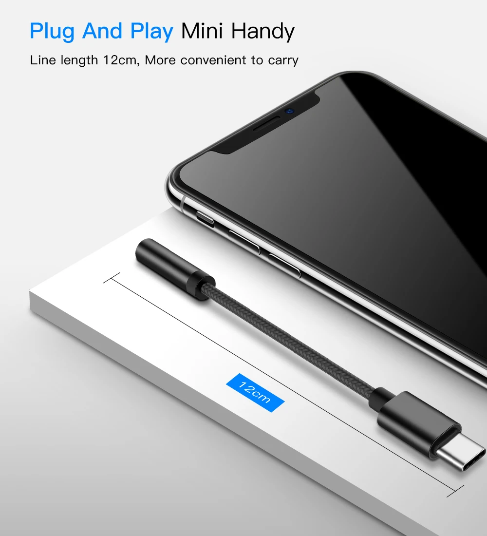 Hot 1PC Type C To 3.5 Earphone Adapter USB Type-C USB-C Male 3.5mm AUX Audio Jack Cable Converter Headphone Headset | Мобильные