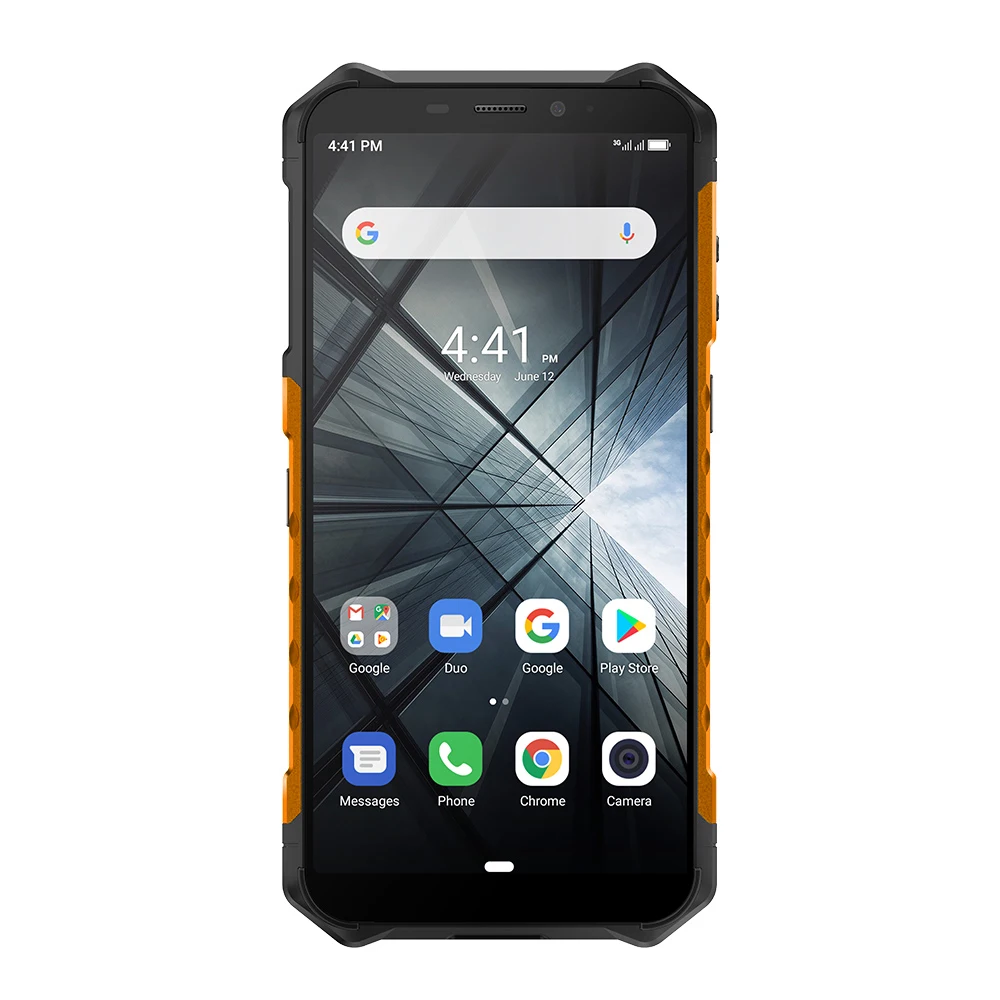 Ulefone Armor X3 водонепроницаемый экран Android 9,0 2 Гб ОЗУ+ 32 Гб ПЗУ 5000 мАч 5,5 дюйма разблокировка лица 5 Мп фронтальная камера 8 Мп+ 2 МП Двойная камера - Цвет: Оранжевый