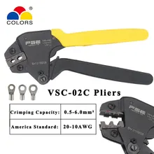Colors Crimping pliers VSC-02C Non-insulated terminals and non-insulated ferrules and Tab receptacles Hand tool lipschitzian and non lipschitzian mappings