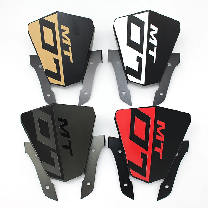 

Motorcycle Aluminum Motorbike Windshield Windscreen For Yamaha MT07 MT-07 2013 2014 2015