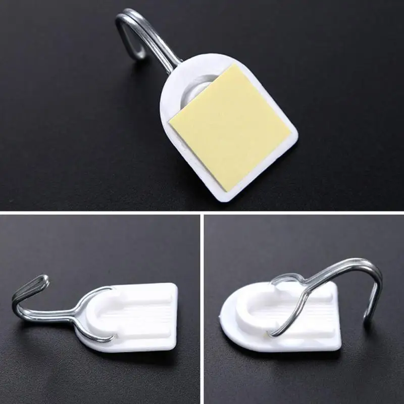 Hanger Rack Transparent Self Strong Adhesive Wall Hanger Hook 5 Pcs Set 2-types-of-wall-hangers-easy-simple-crafts-lotus-hanger-star