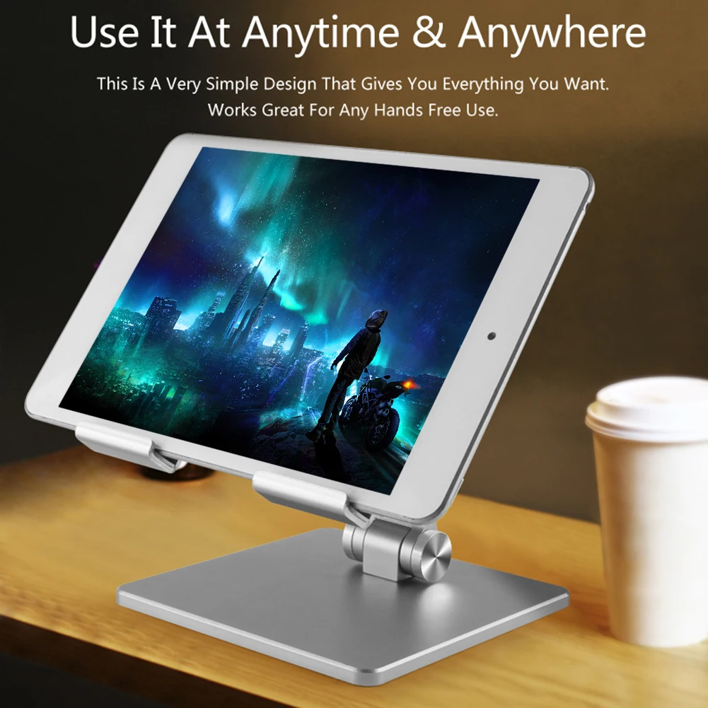 PROD 1005003478153534 Aluminium Foldable Desktop Tablet Stands 4.7-13in
Tablet Mobile Phone Holders Notebook Holder Cooler Laptop Accessories
