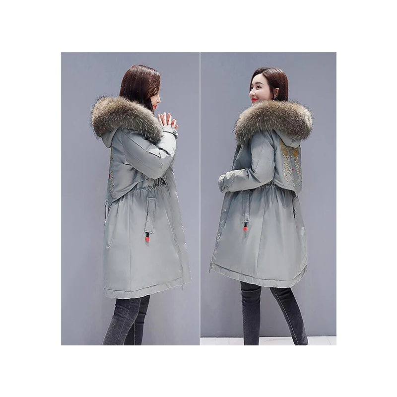 Winter New Collection Hooded Women's Winter Coat Parka European Style Warm Stylish Women's Winter Jacket AA-503
