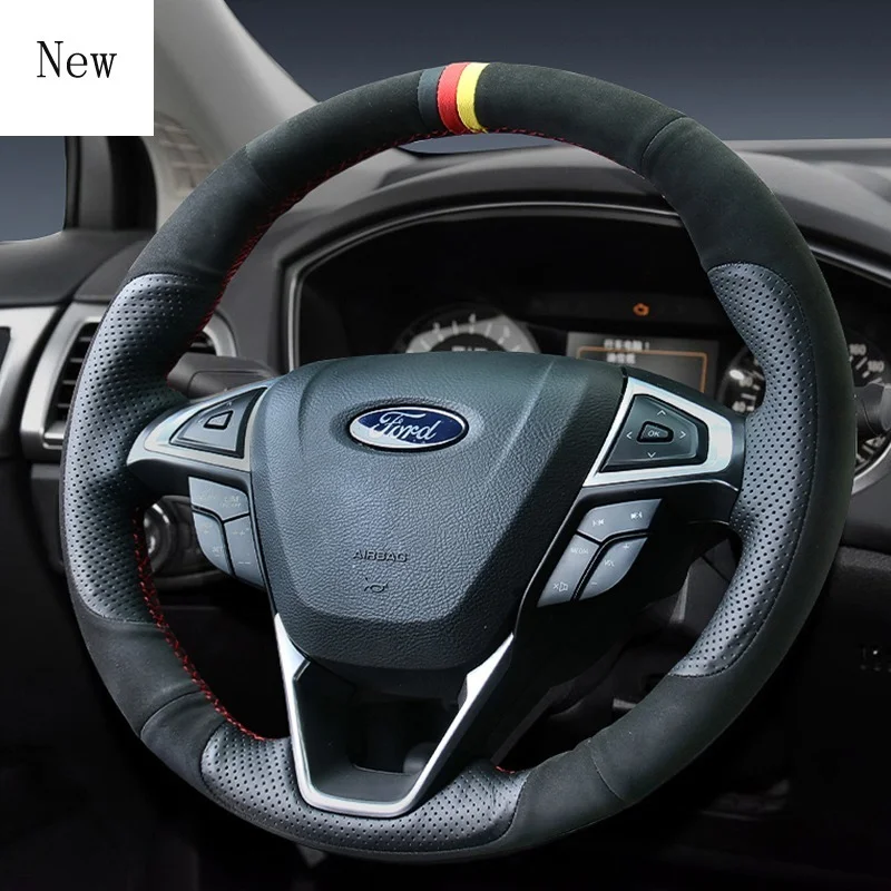 Для Ford New Mondeo Edge Escort Taurus под заказ кожаная замша ручная строчка аксессуары для