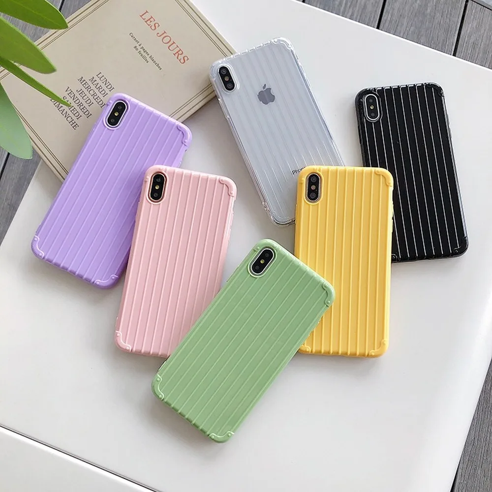 

Trunk Phone Case for Redmi Note 7 Case Mi8 MI9 9T CC9 CC9E Candy Colors Case for Redmi K20 6 6A Note 5 7 Pro Soft TPU Case Cover
