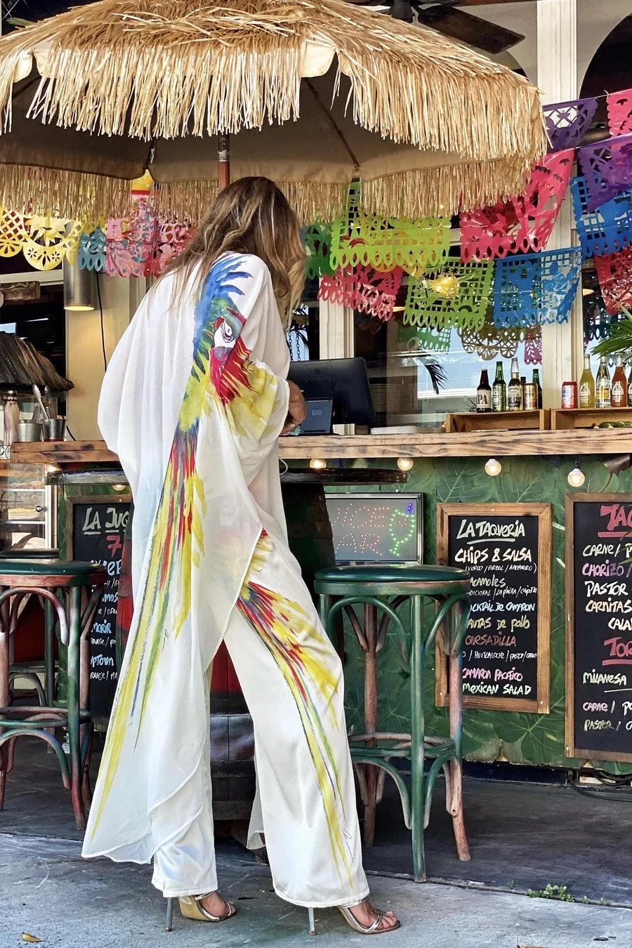 Bikini Cover-ups Boho Print Self Belted Long Sleeve Kimono Dress Tunic Women Summer Clothes Beach Wear Swim Suit Cover Up A1013 long beach dresses