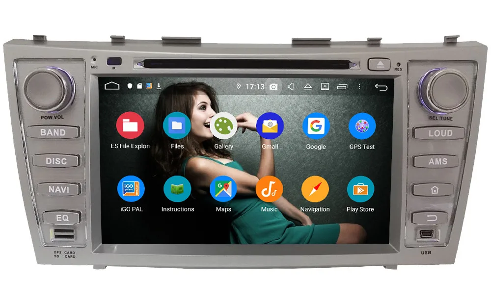 Klyde ips 4G wifi Android 9 Восьмиядерный 4 Гб ОЗУ 64 Гб ПЗУ BT DSP автомобильный DVD мультимедийный плеер радио для Toyota Camry 7 40 50 2006-2011