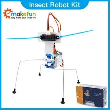 

Emakefun Insect Robot Kit with Tutorial for Arduino Nano V3.0 Learn Arduino Starter Kit SG90 Servo Motor Nano Controller Board