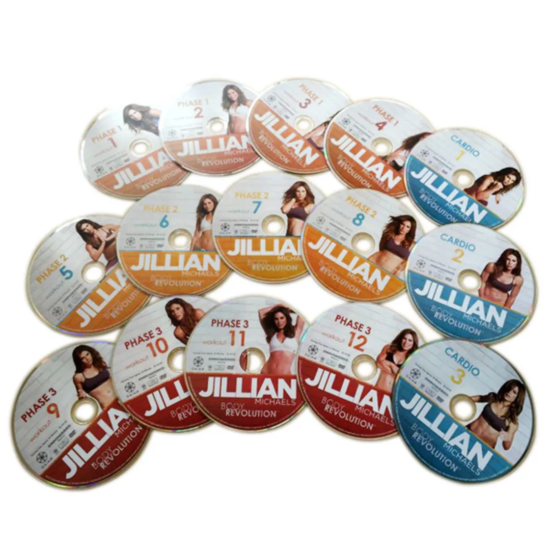 Jillian micheels Body Revolution 15 DVD 90 дневная диета и система потери веса