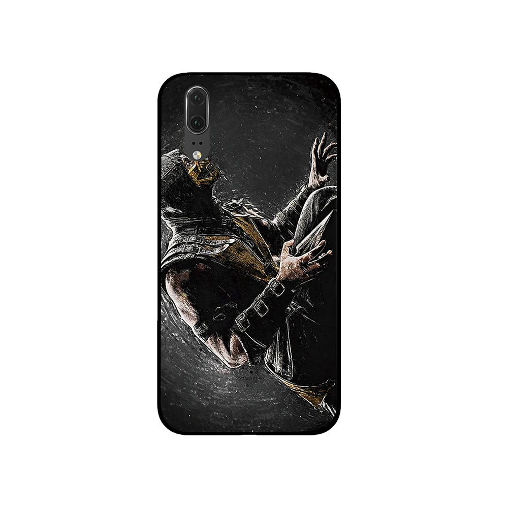Mortal kombat Чехлы для Huawei Honor V9 V10, 8, 9, 10, 8X 5A 7A 5X Play Lite TPU Защитный чехол