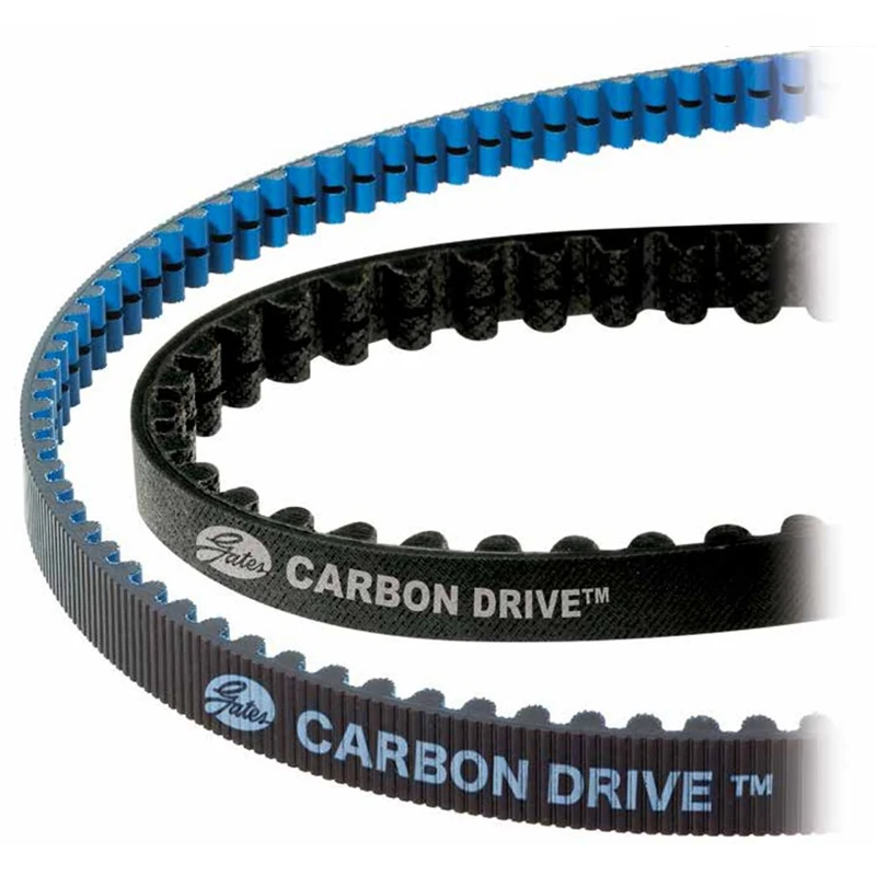 Usa Gates Bicycle Sprockets Carbon Fiber Timing Belts Pulley Rubber V