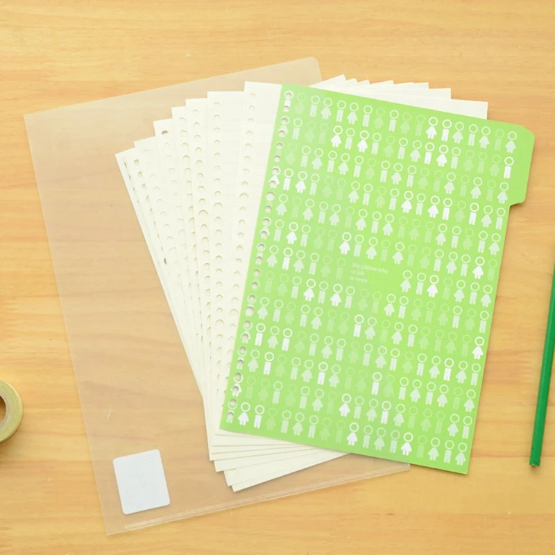 HOT-40PCS L-Type Plastic Folder- 18C Transparent Clear Document Folder for A4 Size Paper Sleeves