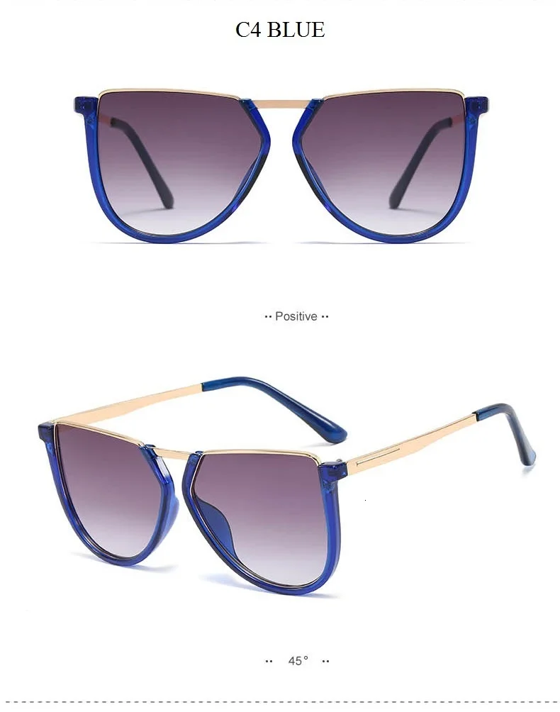 QPeClou, негабаритные солнцезащитные очки для мужчин, Ретро стиль, металлические, необычные, солнцезащитные очки для женщин, фирменный дизайн, солнцезащитные очки для женщин, Oculos De Sol
