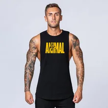 Спортивное нижнее белье для тренировок, Стрингер, одежда, Майки для бодибилдинга, для спортзала, хлопок, для фитнеса, мужская майка без рукавов