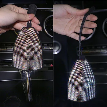 

Universal Diamond Rhinestone Car Key Case Bling Crystal Key Wallet Girls Women Grils Car Key Bag Purse Housekeeper Key Chain