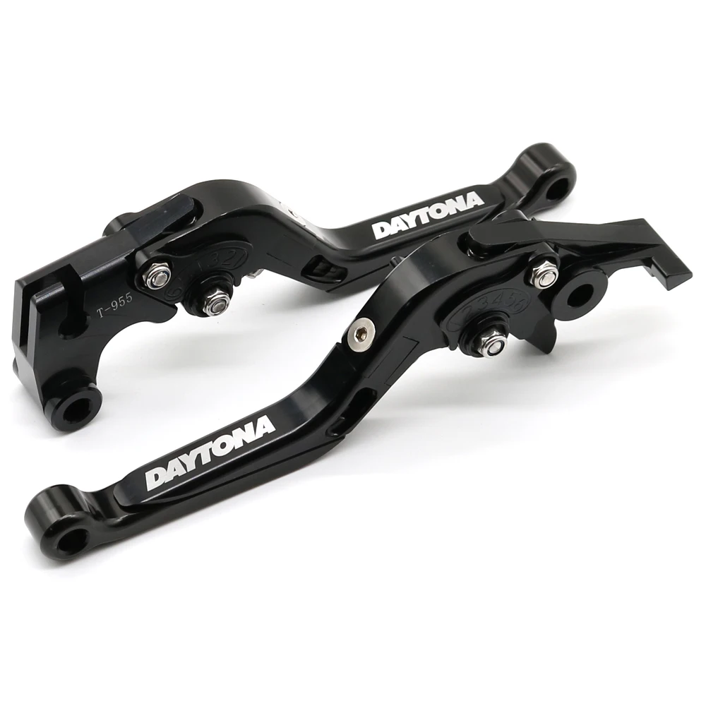 Для Triumph DAYTONA 600/650 2004-2005 DAYTONA 955i 2004-2006 мотоциклетные ручки тормоза и сцепления, обработанные на станке с ЧПУ Складная Выдвижная регулируемая