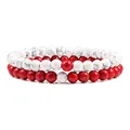 6mm white-red
