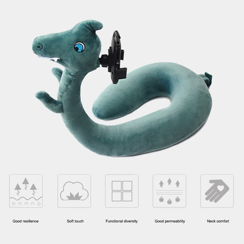 

HOT Mobile Phone Holder Lazy Bracket Multifunction U Shape Neck Pillow Flexible Stand BUS66