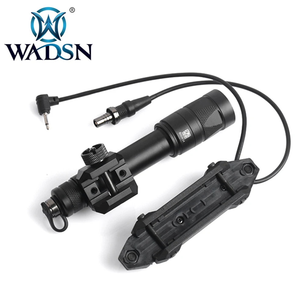WADSN тактический флэш-светильник SF M600W SCOUT светильник светодиодный стробоскоп выходной фонарь с дистанционным переключателем давления охотничья лампа оружие светильник наборы