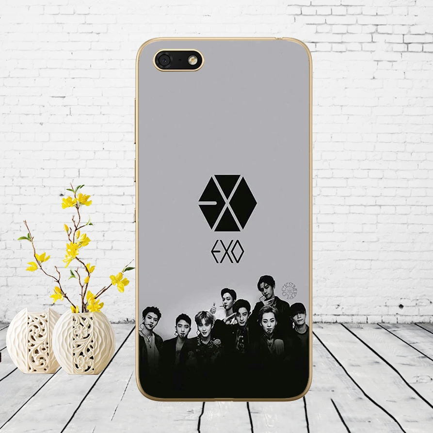 13 132DD Kpop exo Lucky one Мягкий силиконовый чехол для huawei honor 9 10 Lite 7A 5,45 7a pro 7c 5,7 дюймов 7x 8x чехол - Цвет: 13