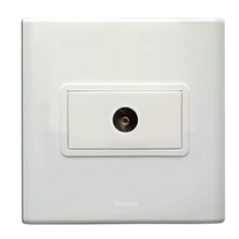 1 ТВ разъем, информация, настенная пластина, крышка на розетку, лицевая панель, розетка для гостиничных Сохо, здание, кабельная система