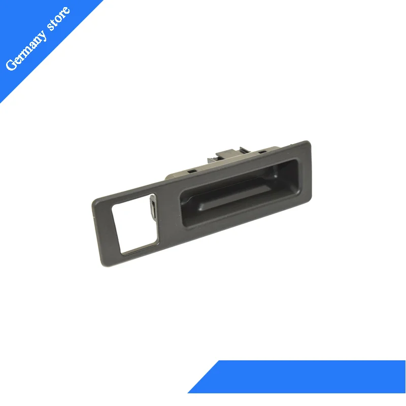 Hacreyatu Set Di 4 Maniglie Interne Per Porta In ABS/PC Per BMW Serie 5 F10/F11 (2010-2016) - Colore Nero, Ricambio Originale