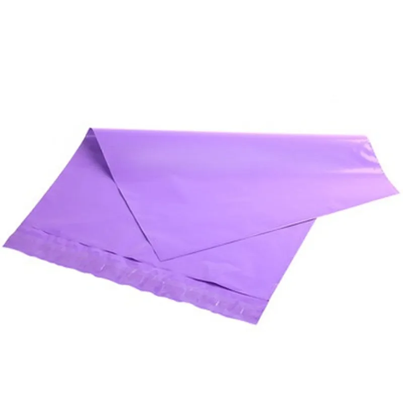 

50pcs Neutral Purple Poly Envelope Bag Self-seal Adhesive Courier Storage Bags Plastic Poly Mailer Postal Baby Toys Package Bag