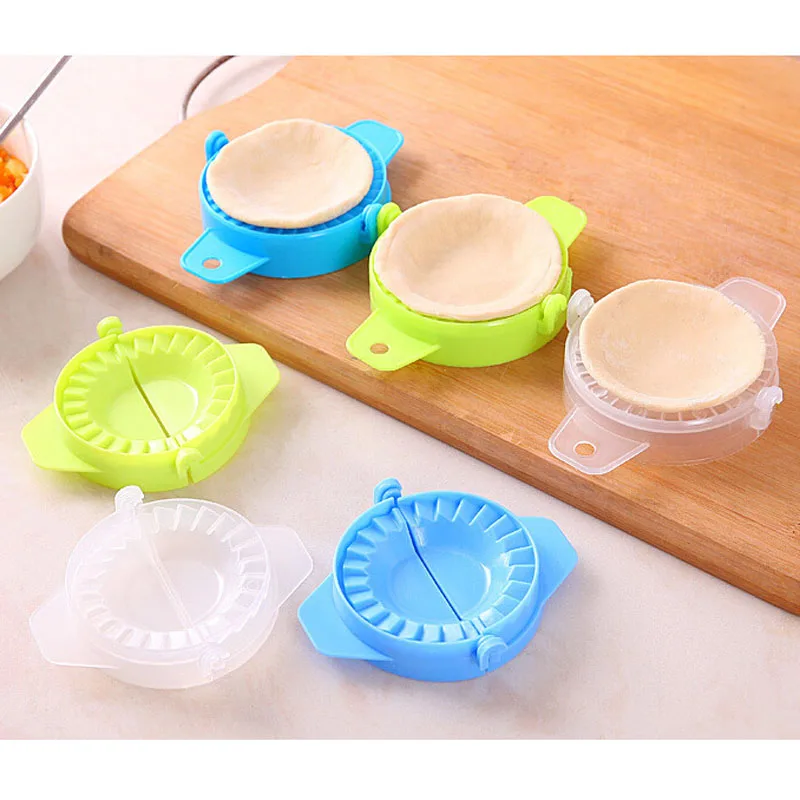 

New Kitchen Tools Dumpling Jiaozi Maker Device Easy DIY Dumpling Mold Quality Maker Easy Dumpling Clips Kitchen Mold Accessories