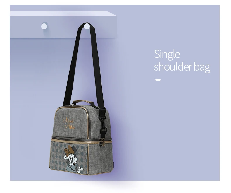 Дисней детские пеленки сумка Мама Многофункциональный рюкзак коляска сумка большой емкости мода Мумия Материнство подгузник сумка для