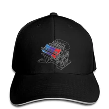 Модная винтажная Кепка snapback с 4 гонками