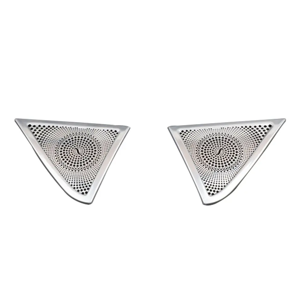 

Car styling Back Door Loudspeaker Audio Speaker Cover Trim Rear Sticker Accessories for C Class W204 C180 C200 2008-2014