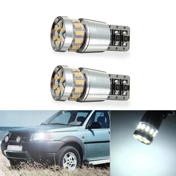 

2x Canbus T10 W5W 168 194 LED Clearance Parking Lights For Land Rover v8 discovery 4 2 3 x8 freelander 2 defender A8 a9