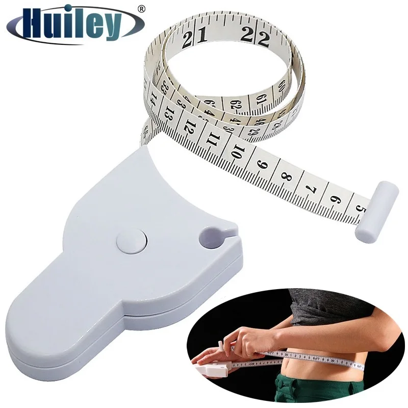 VYJ Retractable Ruler Bady Tape Measure Myo Body Waist Fat Caliper Tailor 1 