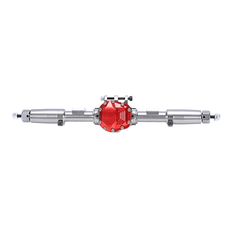 

New SCX10 II Alloy Straight Complete Axle for 1/10 RC Crawler Car Axial SCX10 II 90046 90047 Upgrade Parts Rear Axle