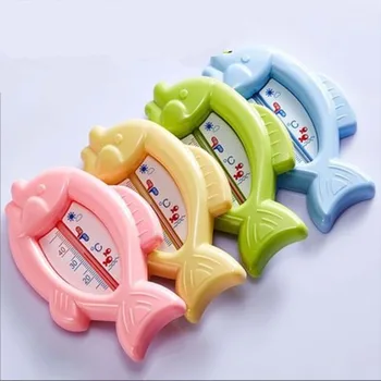 

Baby Bath Water Sensor Thermometer Cartoon Floating Fish Kids Bath Thermometer Toy Plastic Tub Baby Shower Water Thermometer