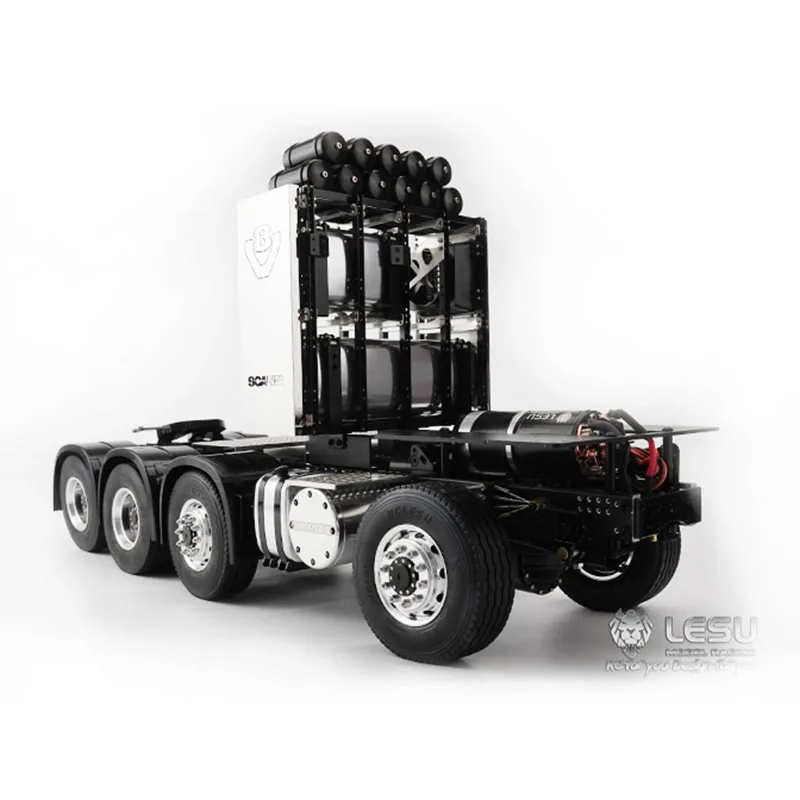 1/14 LESU 8x8 металлический Scania шасси R620 для TAMIYA RC тягач|Радиоуправляемые грузовики| |
