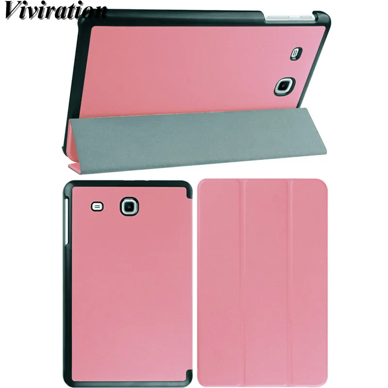 Tablet Screen Protector Flim For Samsung Galaxy Tab E 9.6 T560 T561 Women Girls Fasion Casual Pink Netbook Protective Cover Case