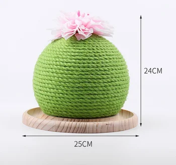 

Cactus cat climbing frame cactus Cat claw board Cat sisal cat claw post Creative Pet Supplies cat toy