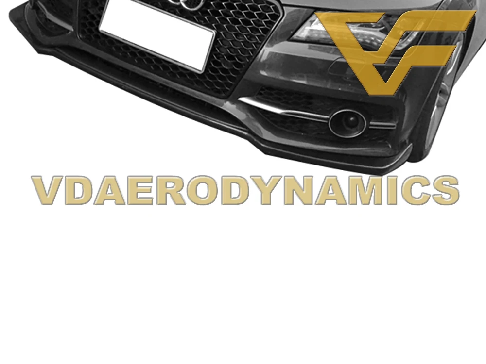 Подходит для 11-14 Audi S7 Sline VAD-V карбоновый передний бампер для губ-2 стиля на выбор