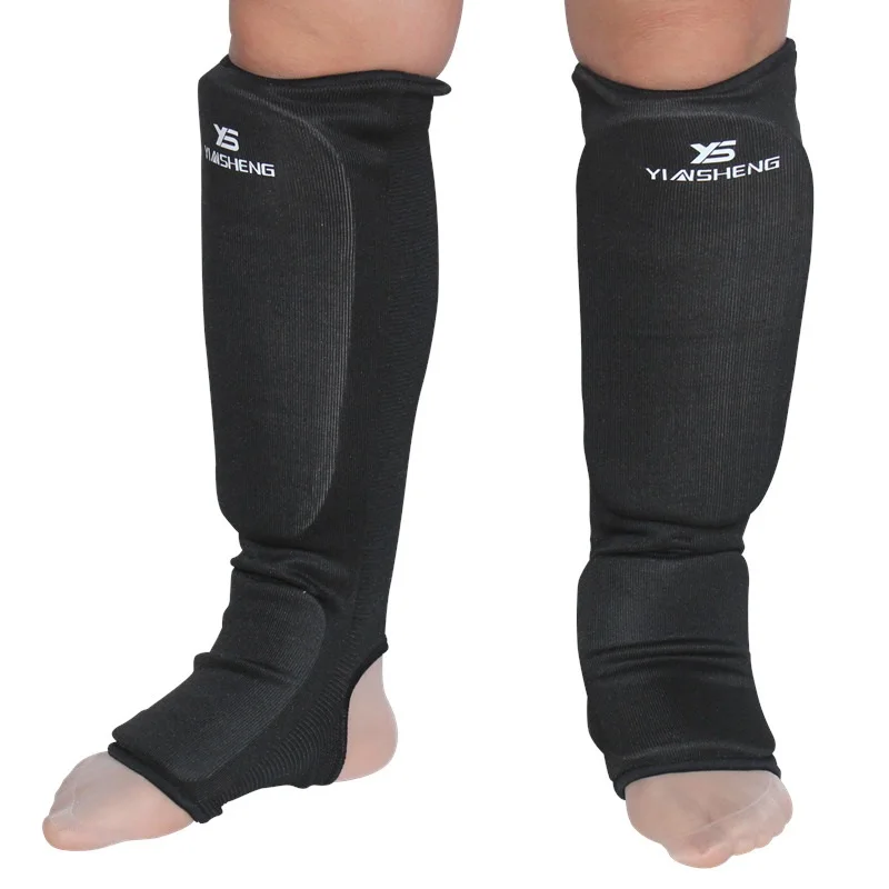 Хлопковые боксерские защитные щитки MMA Защита ног TKD kickboxing pad Muaythai тренировочные