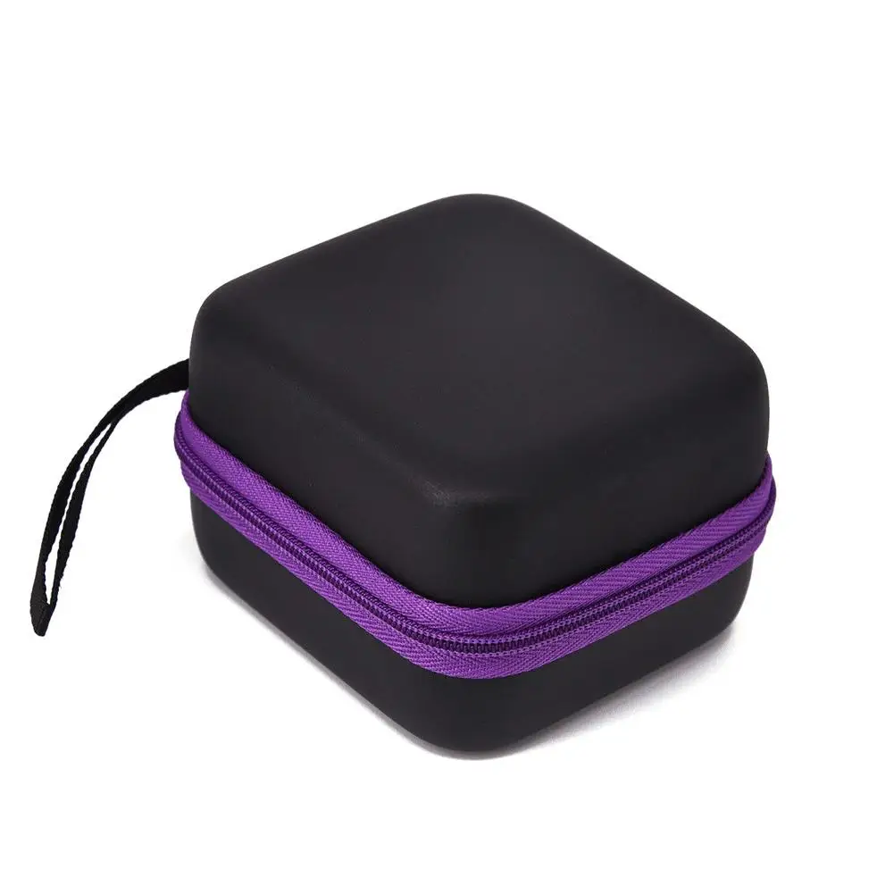 Органайзер для мелочей, 7 отсеков, 5 мл, сумка для хранения эфирного масла, коробка для эфирного масла, дорожная переносная сумка для хранения - Цвет: Purple