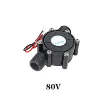  DC 5V 12V 80V 10W Water Flow Pump Mini Hydro Generator Turbine Flow Hydraulic Conversion For Energy Conversion Energy Generators 