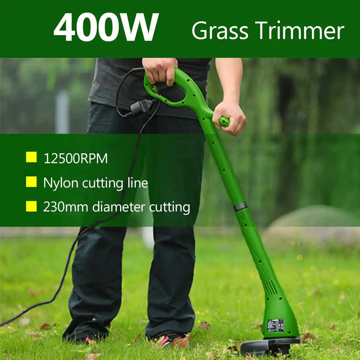 heavy duty electric grass trimmer